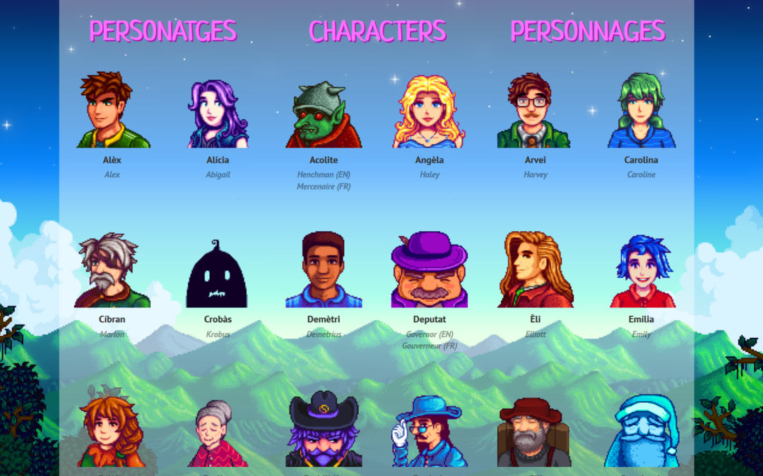 Personatges